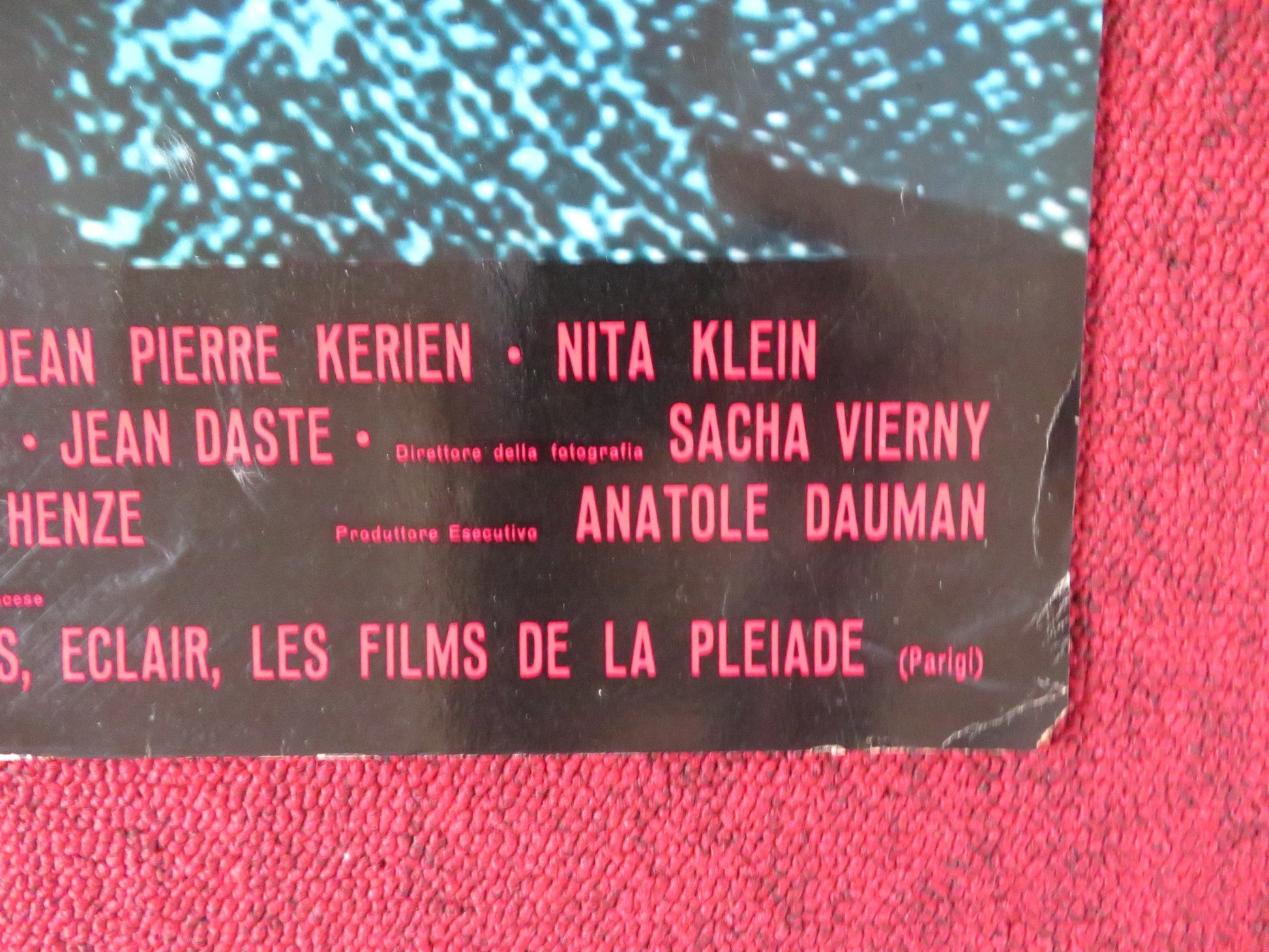 MURIEL - A ITALIAN FOTOBUSTA POSTER DELPHINE SEYRIG JEAN - PIERRE KERIEN 1963 Rendezvous Cinema Movie posters