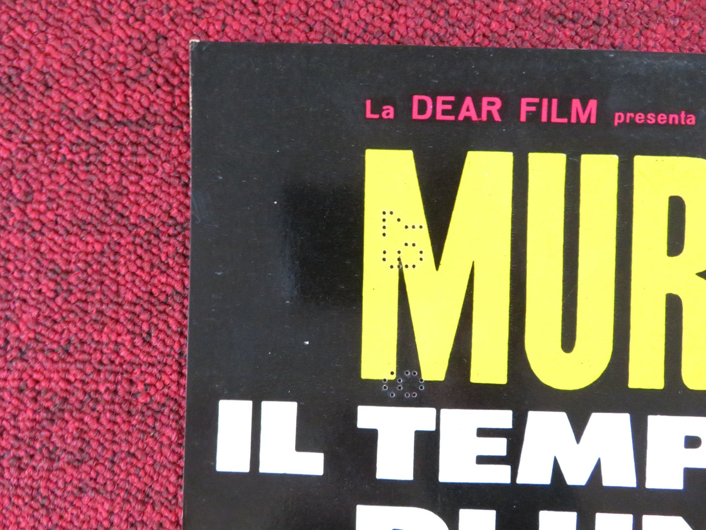 MURIEL - A ITALIAN FOTOBUSTA POSTER DELPHINE SEYRIG JEAN - PIERRE KERIEN 1963 Rendezvous Cinema Movie posters