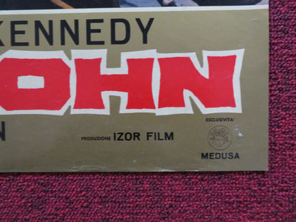 MURIETA - A ITALIAN FOTOBUSTA POSTER JEFFREY HUNTER ARTHUR KENNEDY 1965 Rendezvous Cinema Movie posters