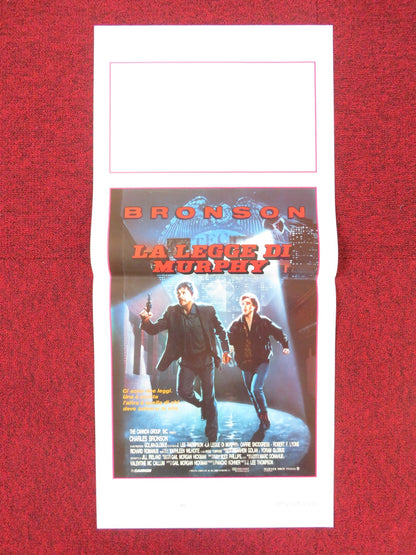 MURPHY'S LAW ITALIAN LOCANDINA POSTER CHARLES BRONSON KATHLEEN WILHOITE 1986 Rendezvous Cinema Movie posters