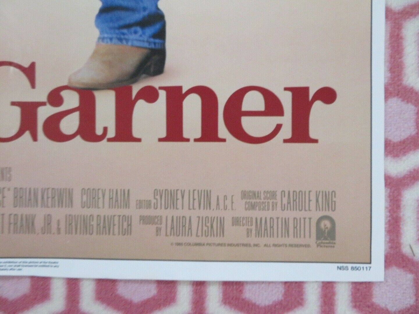 MURPHY'S ROMANCE US ONE SHEET POSTER SALLY FILED JAMES GARNER 1985 Movie posters