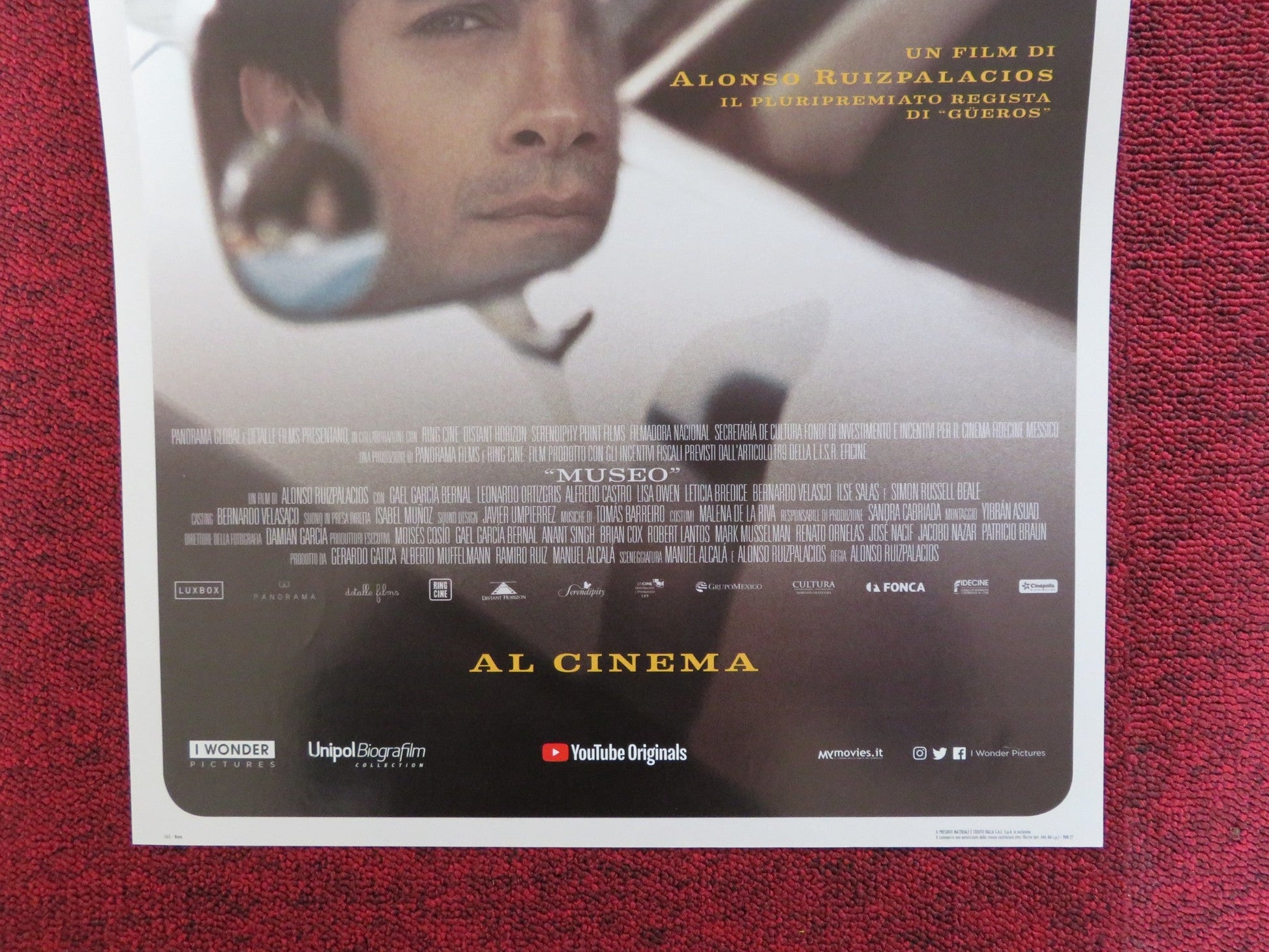 MUSEO ITALIAN LOCANDINA POSTER GAEL GARCIA BERNAL LYNN GILMARTIN 2018 Rendezvous Cinema Movie posters
