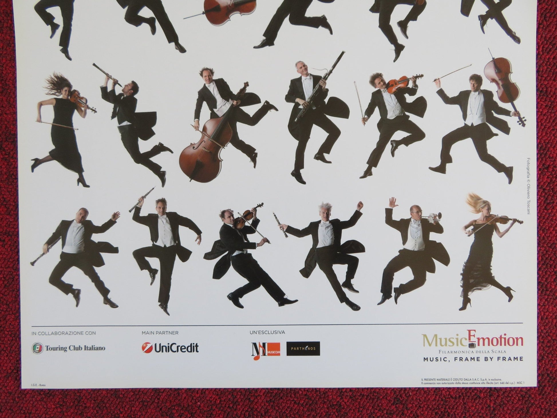 MUSIC EMOTION ITALIAN LOCANDINA POSTER BRAHMS BEETHOVEN 2014 Rendezvous Cinema Movie posters