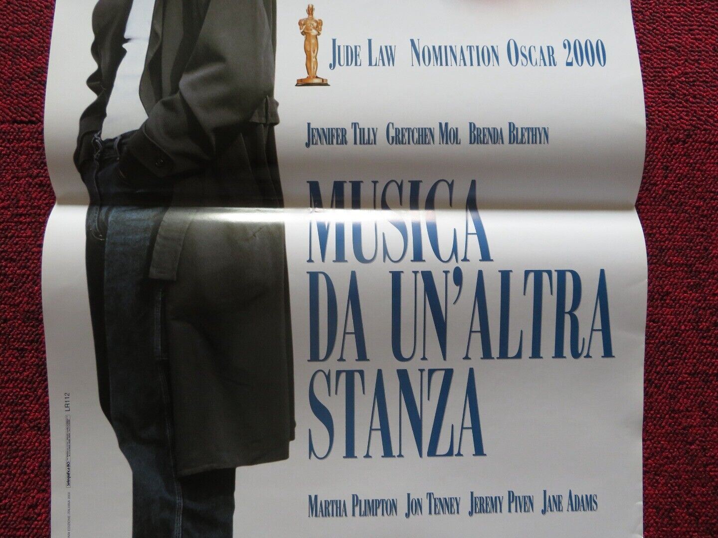 MUSIC FROM ANOTHER ROOM ITALIAN LOCANDINA (26"x13") POSTER JUDE LAW 1998 Movie posters