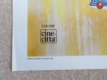 MUSICA PER VECCHI ANIMALI ITALIAN 2 FOGLIO POSTER DARIO FO PAOLO ROSSI 1989 Rendezvous Cinema Movie posters