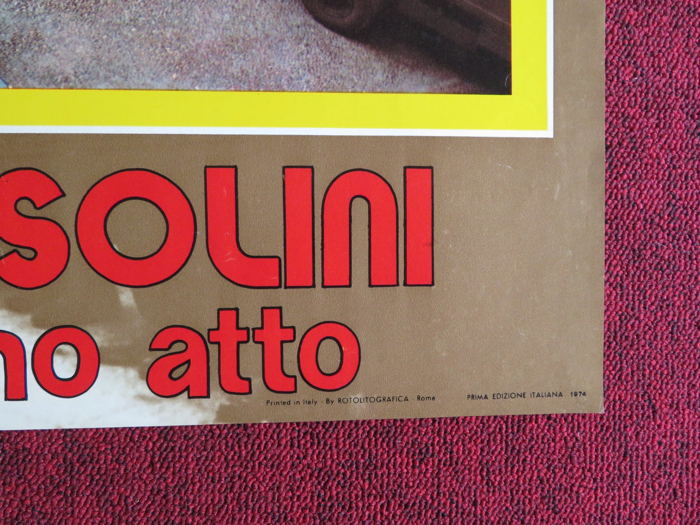 MUSSILINI ULTIMO ATTO - C ITALIAN FOTOBUSTA POSTER ROD STEIGER FRANCO NERO 1974 Rendezvous Cinema Movie posters