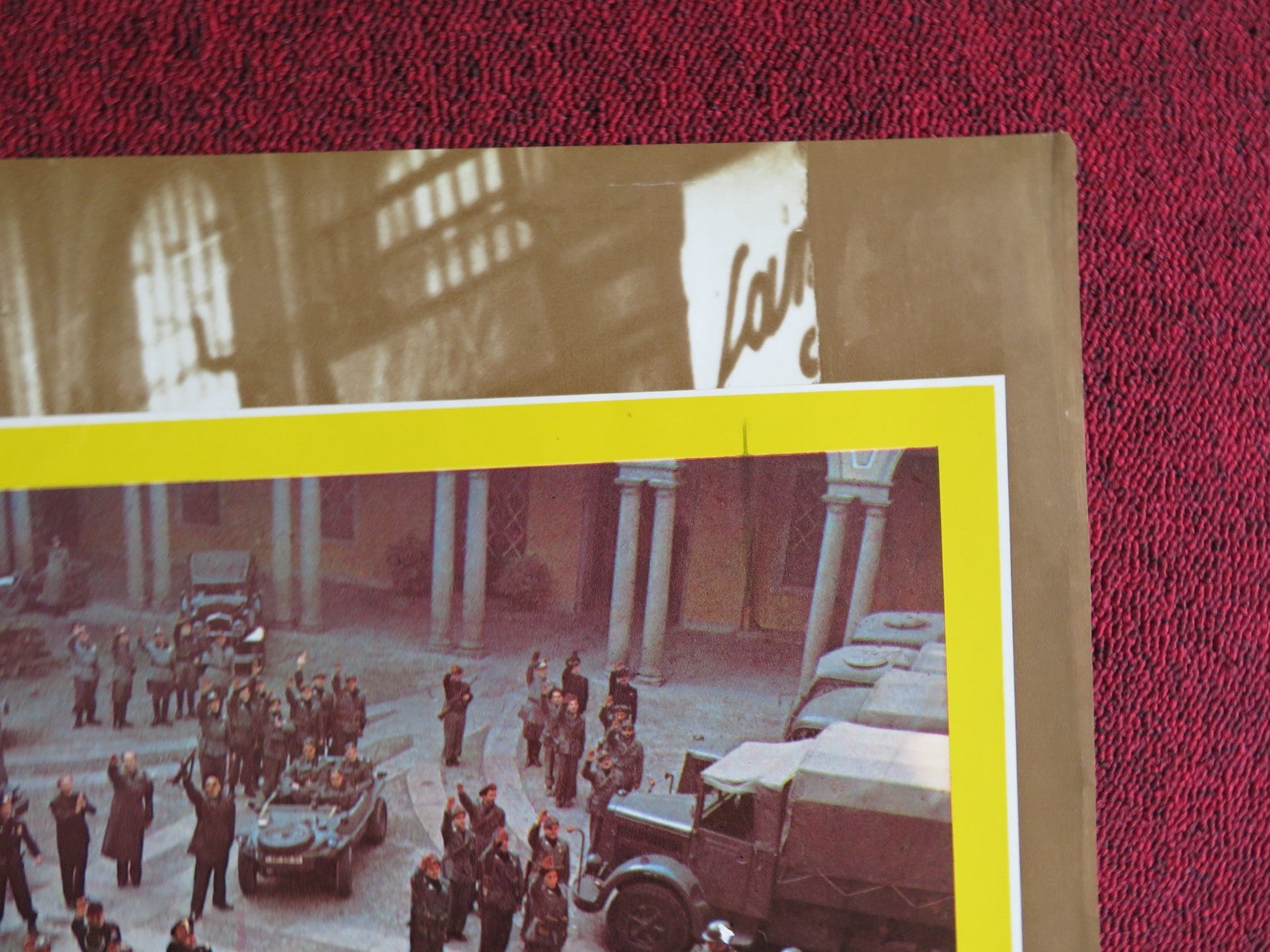 MUSSILINI ULTIMO ATTO - C ITALIAN FOTOBUSTA POSTER ROD STEIGER FRANCO NERO 1974 Rendezvous Cinema Movie posters