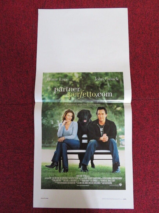 MUST LOVE DOGS ITALIAN LOCANDINA (27.5"x13") POSTER JOHN CUSACK DIANE LANE 2005 - Rendezvous Cinema