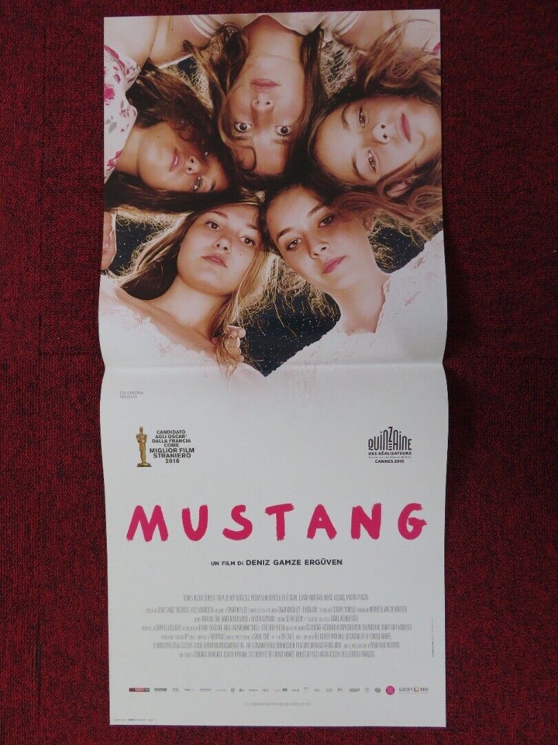 MUSTANG ITALIAN LOCANDINA (27"x12.5") POSTER GUNES SENSOY DOGA ZEYNEP 2015 - Rendezvous Cinema