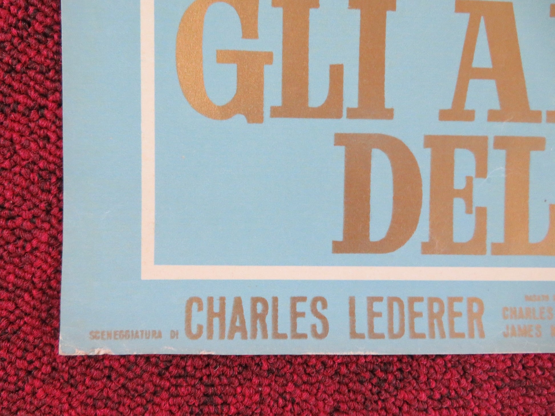 MUTINY ON THE BOUNTY - B ITALIAN FOTOBUSTA POSTER MARLON BRANDO T. HOWARD 1962 Rendezvous Cinema Movie posters