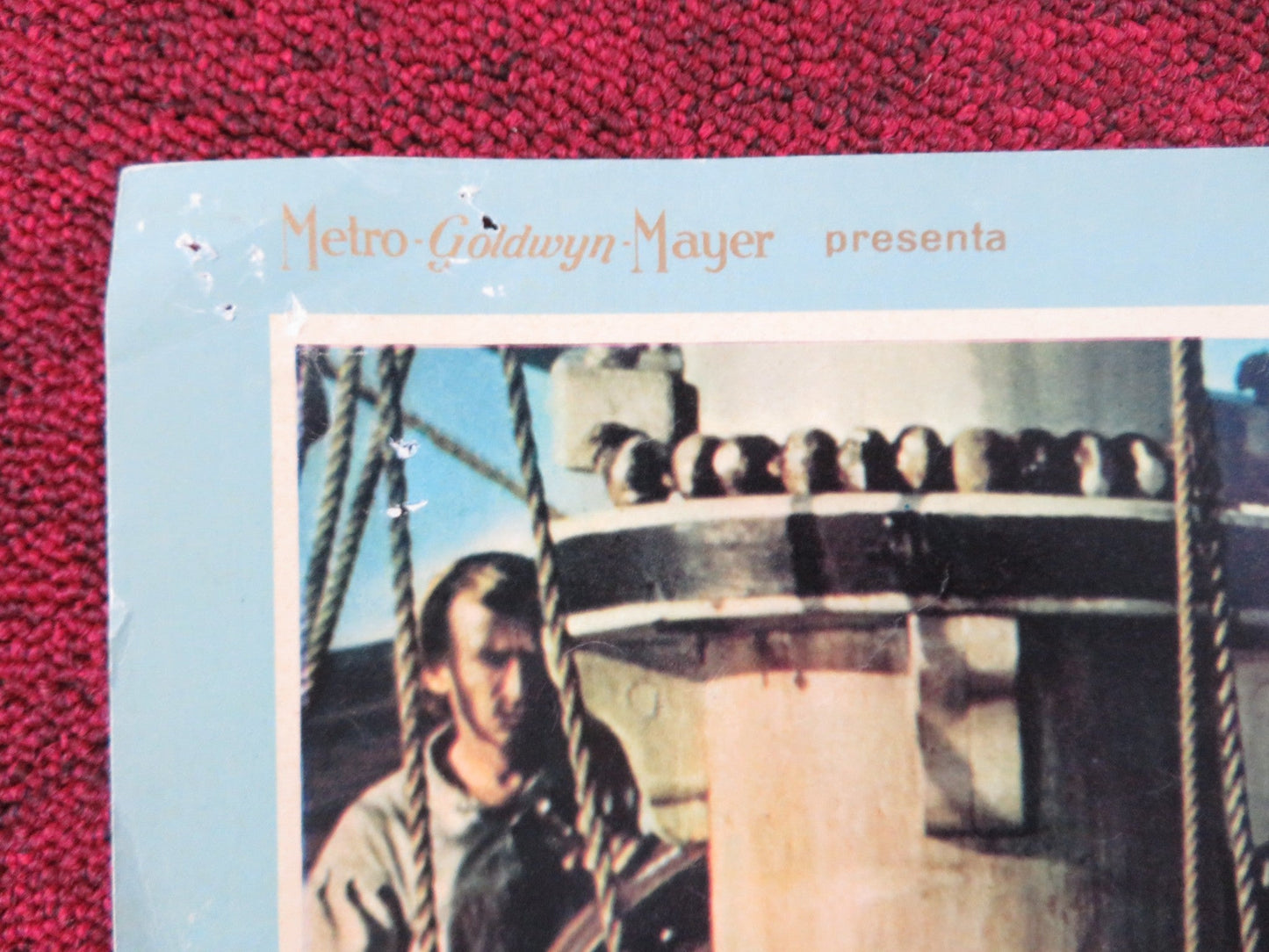 MUTINY ON THE BOUNTY - D ITALIAN FOTOBUSTA POSTER MARLON BRANDO T. HOWARD 1962 Rendezvous Cinema Movie posters