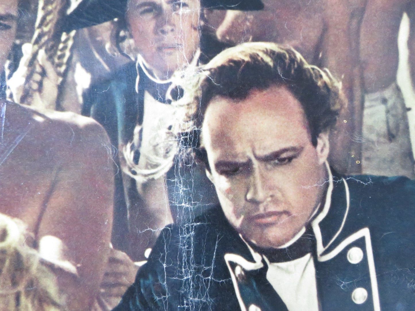 MUTINY ON THE BOUNTY - E ITALIAN FOTOBUSTA POSTER MARLON BRANDO T. HOWARD 1962 Rendezvous Cinema Movie posters