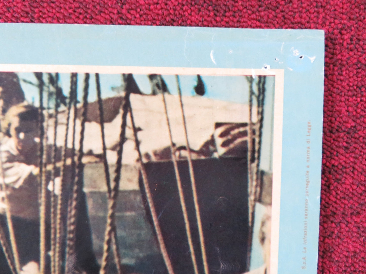 MUTINY ON THE BOUNTY - E ITALIAN FOTOBUSTA POSTER MARLON BRANDO T. HOWARD 1962 Rendezvous Cinema Movie posters