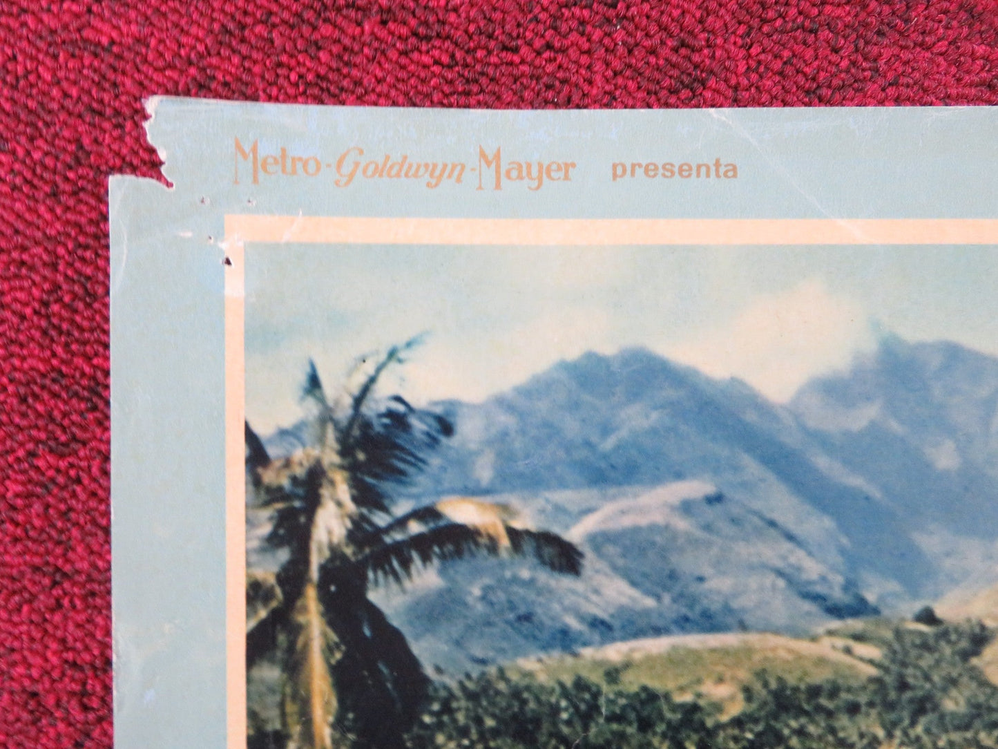 MUTINY ON THE BOUNTY - G ITALIAN FOTOBUSTA POSTER MARLON BRANDO T. HOWARD 1962 Rendezvous Cinema Movie posters