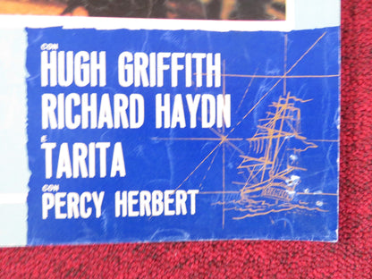 MUTINY ON THE BOUNTY - H ITALIAN FOTOBUSTA POSTER MARLON BRANDO T. HOWARD 1962 Rendezvous Cinema Movie posters