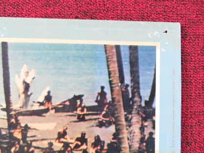 MUTINY ON THE BOUNTY - H ITALIAN FOTOBUSTA POSTER MARLON BRANDO T. HOWARD 1962 Rendezvous Cinema Movie posters