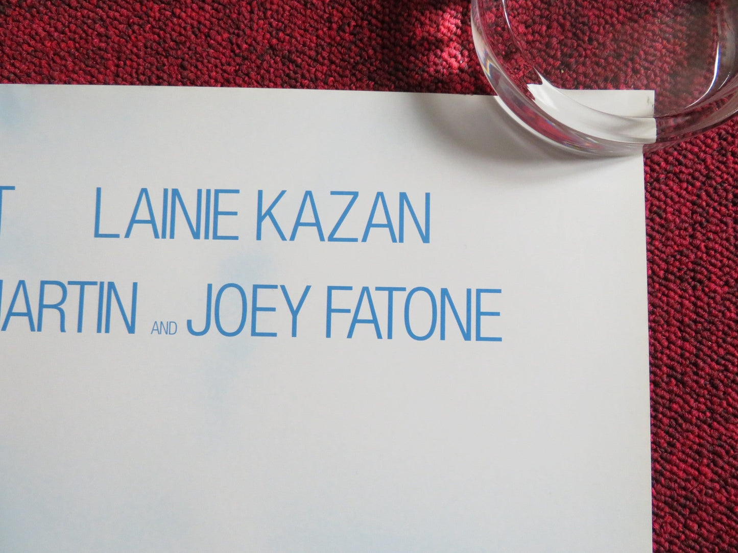 MY BIG FAT GREEK WEDDING US ONE SHEET ROLLED POSTER JOHN CORBETT VARDOLOS 2002 Rendezvous Cinema Movie posters