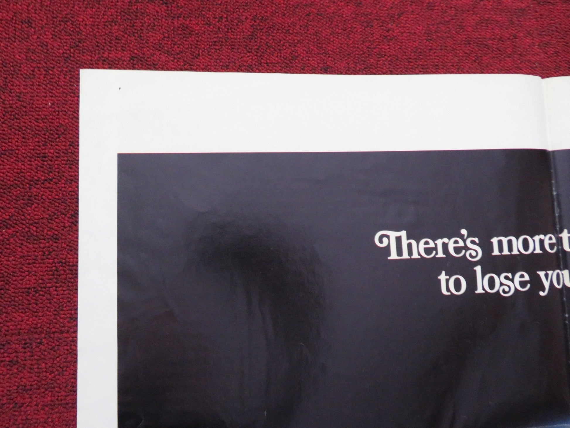 MY BLOODY VALENTINE FOLDED US ONE SHEET POSTER PAUL KELMAN LORI HALLIER 1981 Rendezvous Cinema Movie posters