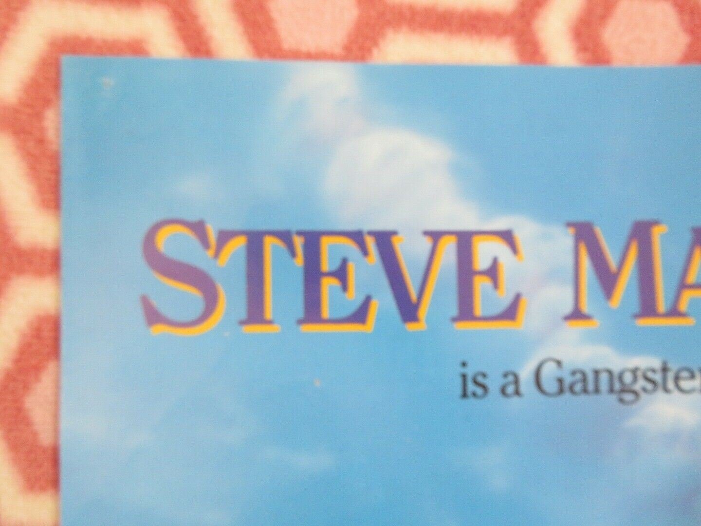 MY BLUE HEAVEN BRITISH QUAD(30 x40)POSTER STEVE MARTIN RICK MORANIS JOHN CUSSACK Movie posters