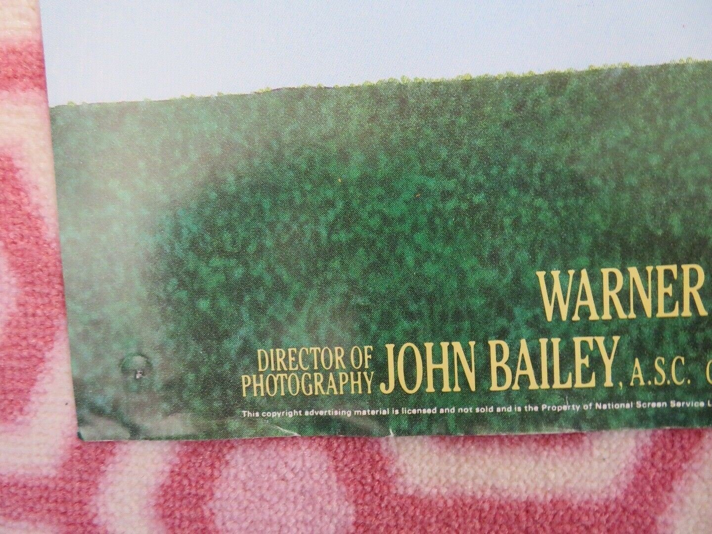 MY BLUE HEAVEN BRITISH QUAD(30 x40)POSTER STEVE MARTIN RICK MORANIS JOHN CUSSACK Movie posters