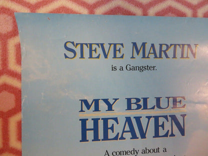 MY BLUE HEAVEN US ONE SHEET ROLLED POSTER STEVE MARTIN RICK MORANIS Movie posters