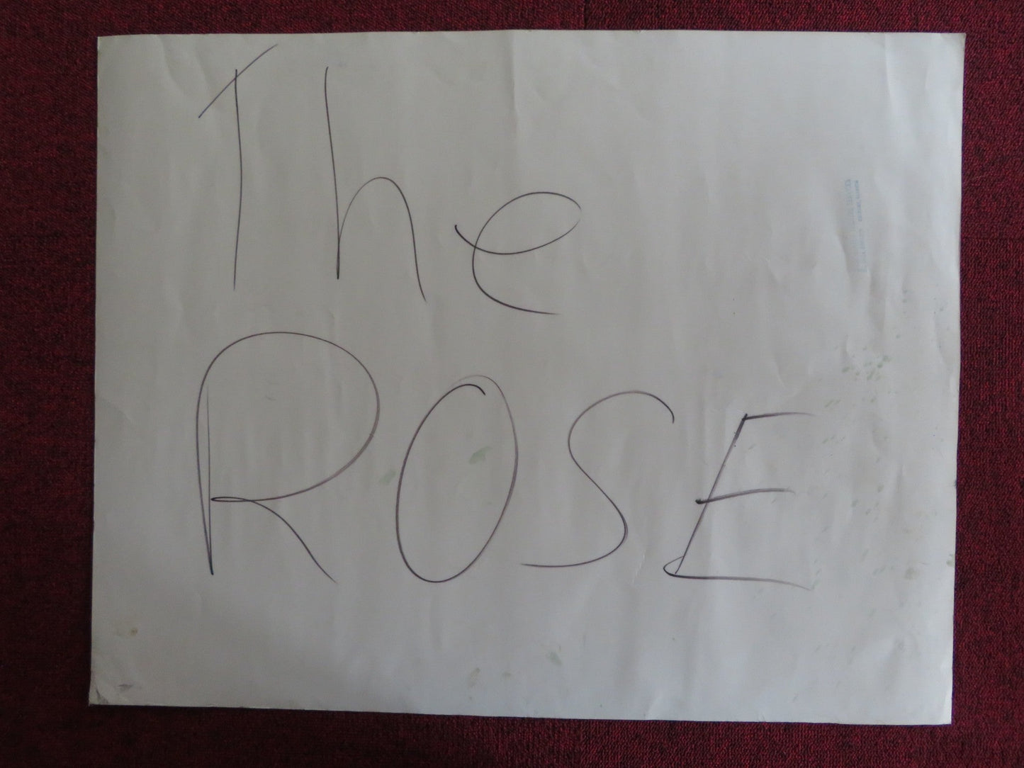 MY BODYGUARD US HALF SHEET (22"x 28") POSTER CHRIS MAKEPEACE MATT DILLON 1980 Rendezvous Cinema Movie posters