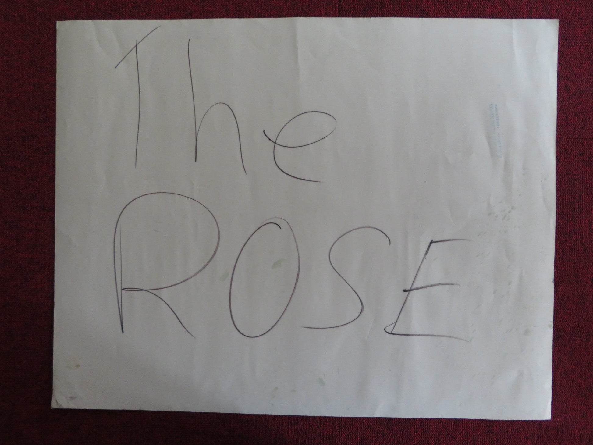 MY BODYGUARD US HALF SHEET (22"x 28") POSTER CHRIS MAKEPEACE MATT DILLON 1980 Rendezvous Cinema Movie posters