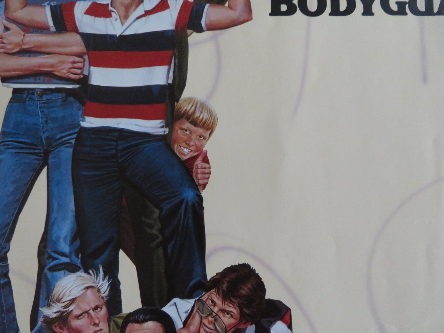 MY BODYGUARD US HALF SHEET (22"x 28") POSTER CHRIS MAKEPEACE MATT DILLON 1980 Rendezvous Cinema Movie posters