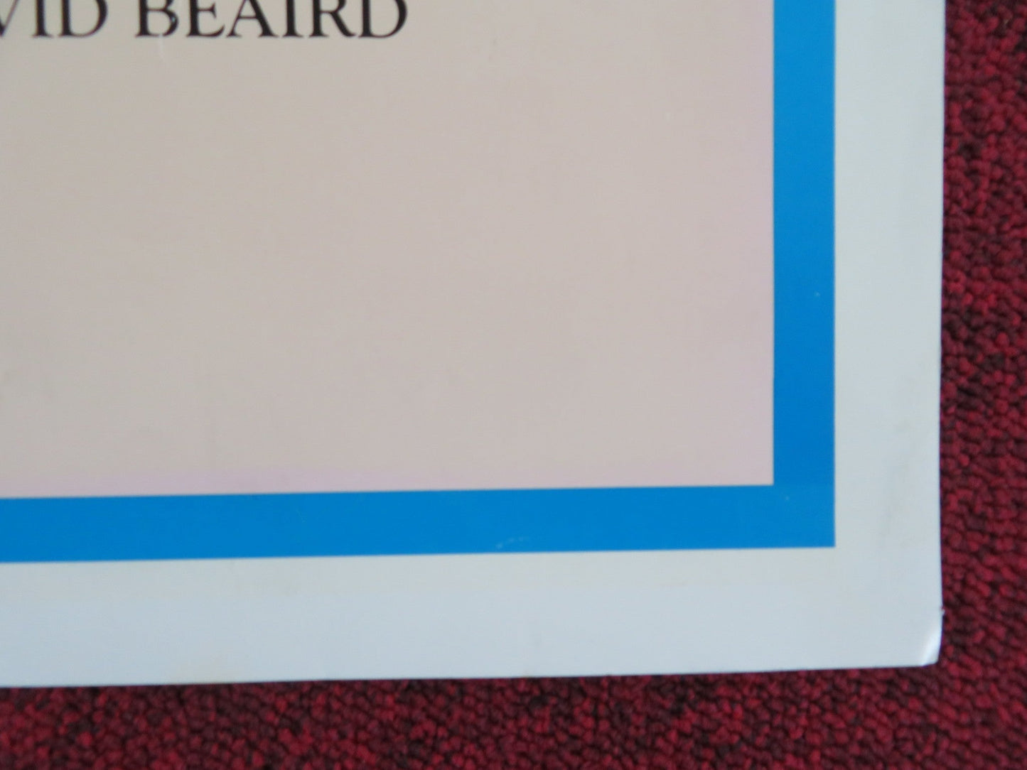 MY CHAUFFEUR FOLDED US ONE SHEET POSTER DEBORAH FOREMAN SAM JONES 1985 Rendezvous Cinema Movie posters