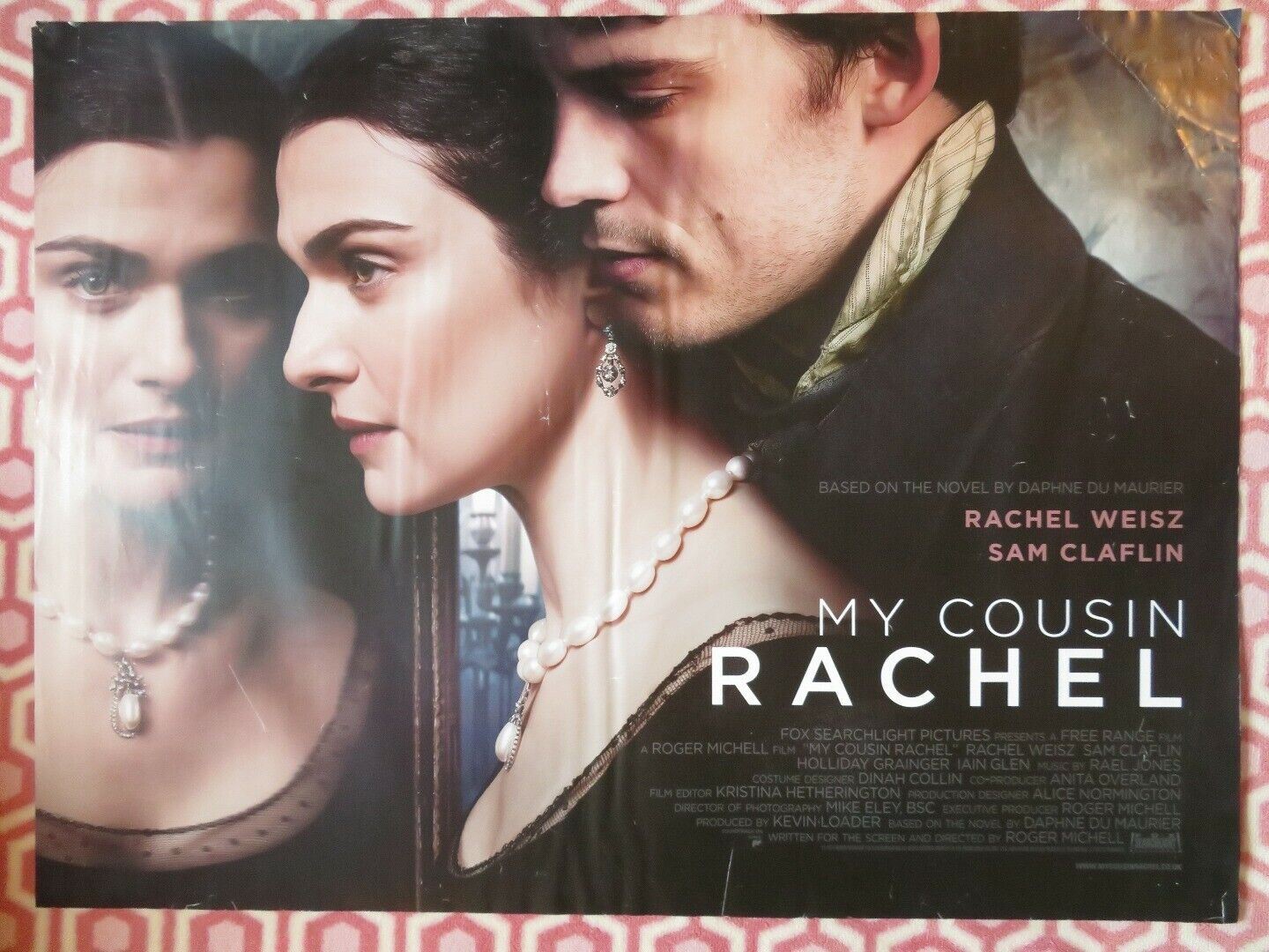 MY COUSIN RACHEL BRITISH QUAD (30"x 40") ROLLED POSTER RACHEL WEISZ SAM CLAFLIN Movie posters
