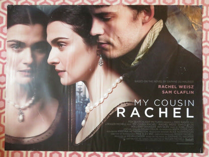 MY COUSIN RACHEL BRITISH QUAD (30"x 40") ROLLED POSTER RACHEL WEISZ SAM CLAFLIN Movie posters