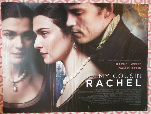 MY COUSIN RACHEL BRITISH QUAD (30"x 40") ROLLED POSTER RACHEL WEISZ SAM CLAFLIN Movie posters