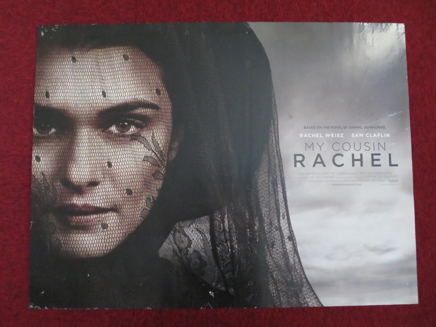 MY COUSIN RACHEL UK QUAD (30"x 40") ROLLED POSTER RACHEL WEISZ SAM CLAFIN 2017 Rendezvous Cinema Movie posters