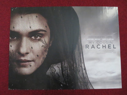 MY COUSIN RACHEL UK QUAD (30"x 40") ROLLED POSTER RACHEL WEISZ SAM CLAFIN 2017 Rendezvous Cinema Movie posters