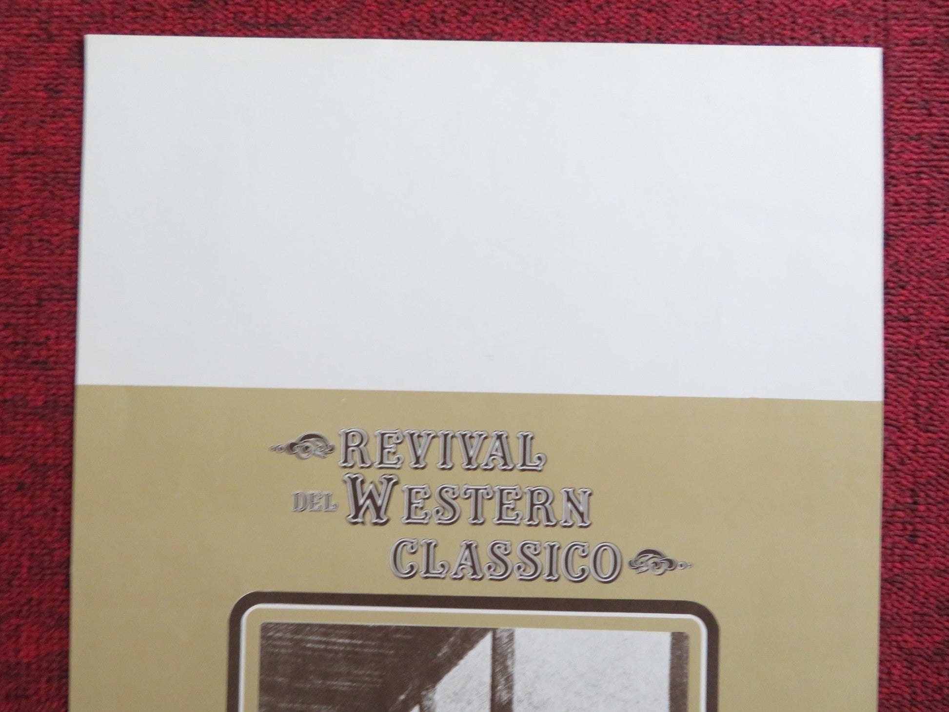 MY DARLING CLEMENTINE ITALIAN LOCANDINA POSTER HENRY FONDA LINDA DARNELL 1980 Rendezvous Cinema Movie posters