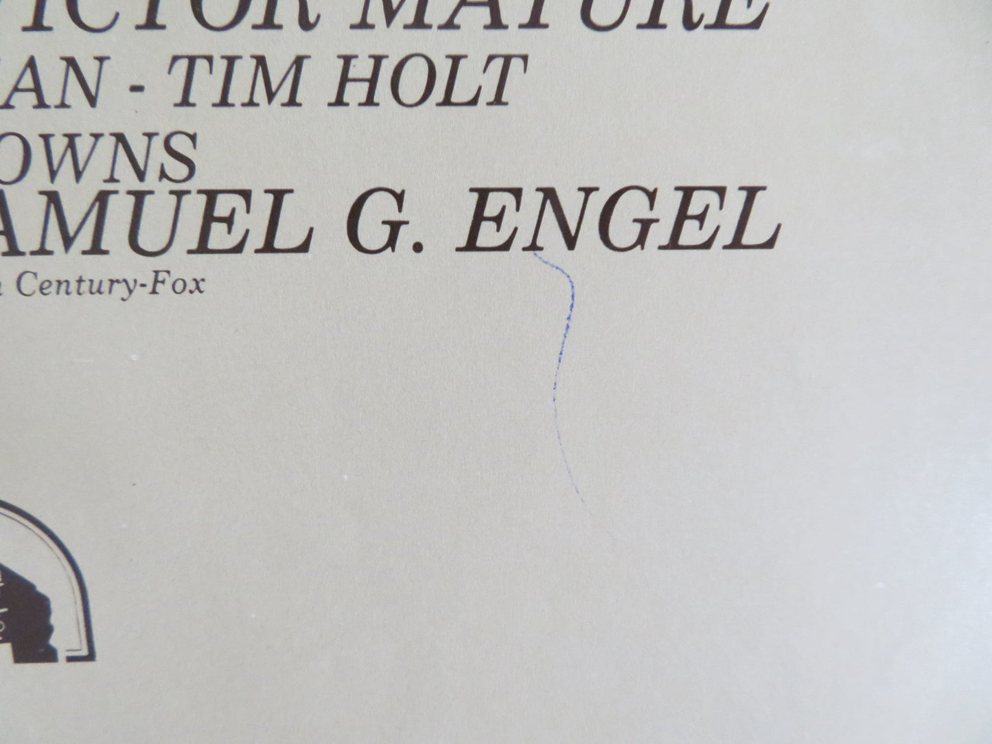 MY DARLING CLEMENTINE ITALIAN LOCANDINA POSTER HENRY FONDA LINDA DARNELL 1980 Rendezvous Cinema Movie posters