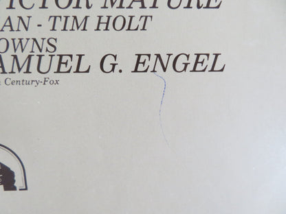 MY DARLING CLEMENTINE ITALIAN LOCANDINA POSTER HENRY FONDA LINDA DARNELL 1980 Rendezvous Cinema Movie posters