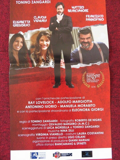 MY FATHER JACK ITALIAN LOCANDINA (26.5"x12.5") POSTER FRANCESCO PANNOFINO 2016 Movie posters