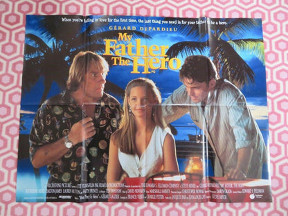 MY FATHER THE HERO UK ORIGINAL QUAD POSTER GERARD DEPARDIEU STEVE MINER Movie posters