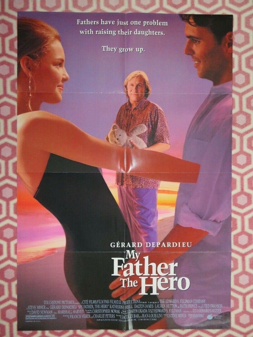 MY FATHER THE HERO US ONE SHEET POSTER GERARD DEPARDIEU 1994 Movie posters