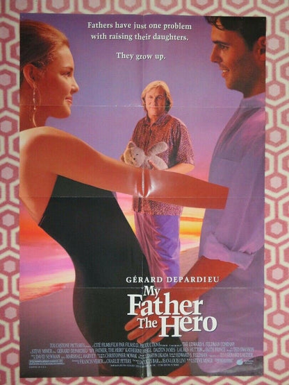 MY FATHER THE HERO US ONE SHEET POSTER GERARD DEPARDIEU 1994 Movie posters