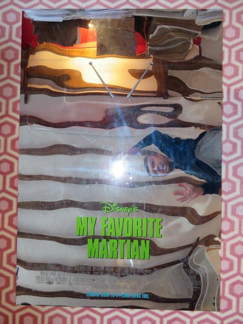 MY FAVORITE MARTIAN US ONE SHEET ROLLED POSTER DISNEY C.LLOYD 1999 Movie posters