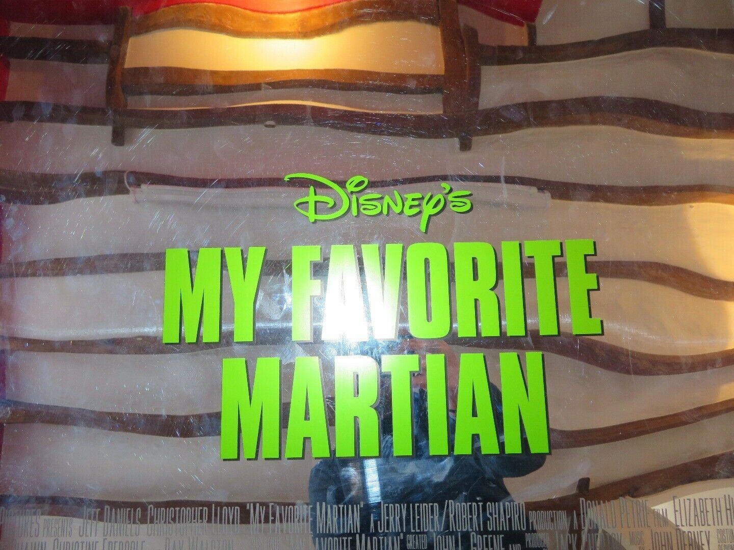 MY FAVORITE MARTIAN US ONE SHEET ROLLED POSTER DISNEY C.LLOYD 1999 Movie posters