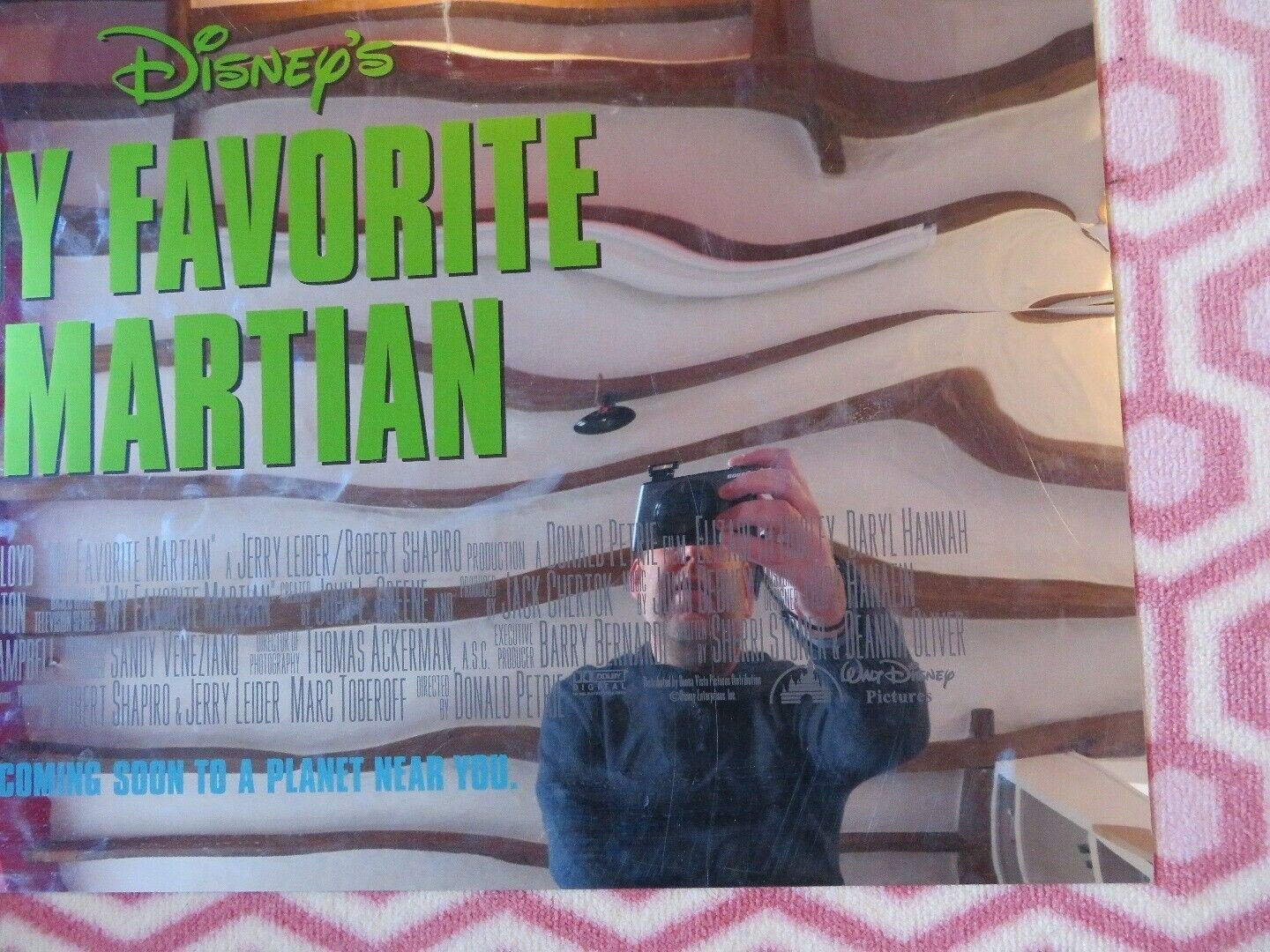 MY FAVORITE MARTIAN US ONE SHEET ROLLED POSTER DISNEY C.LLOYD 1999 Movie posters