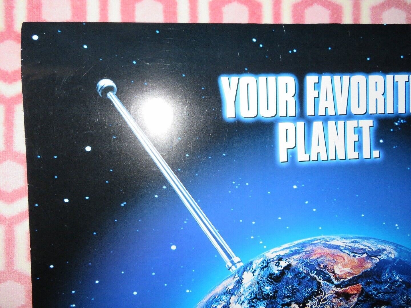 MY FAVORITE MARTIAN US ONE SHEET ROLLED POSTER JEFF DANIELS 1999 TEASER Movie posters