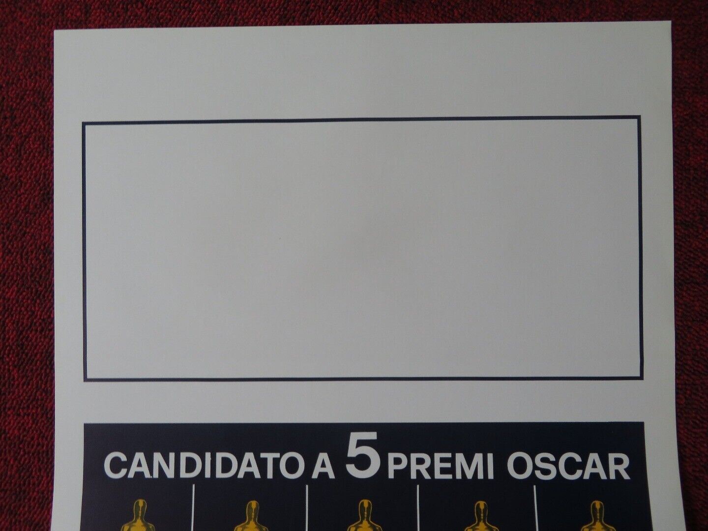 MY LEFT FOOT ITALIAN LOCANDINA (28"x13") POSTER J SHERIDAN DANIEL DAY - LEWIS '89 Movie posters