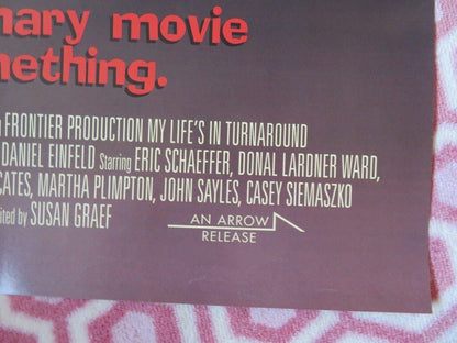 MY LIFE'S IN TURNAROUND FOLDED US ONE SHEET POSTER DONAL LARDNER WARD 1994 Movie posters