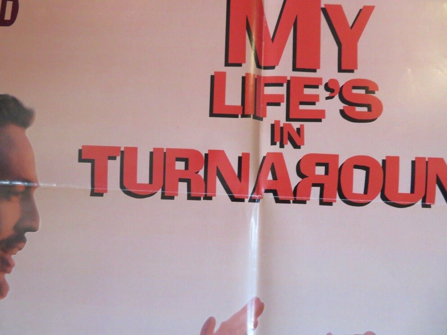 MY LIFE'S IN TURNAROUND FOLDED US ONE SHEET POSTER DONAL LARDNER WARD 1994 Movie posters