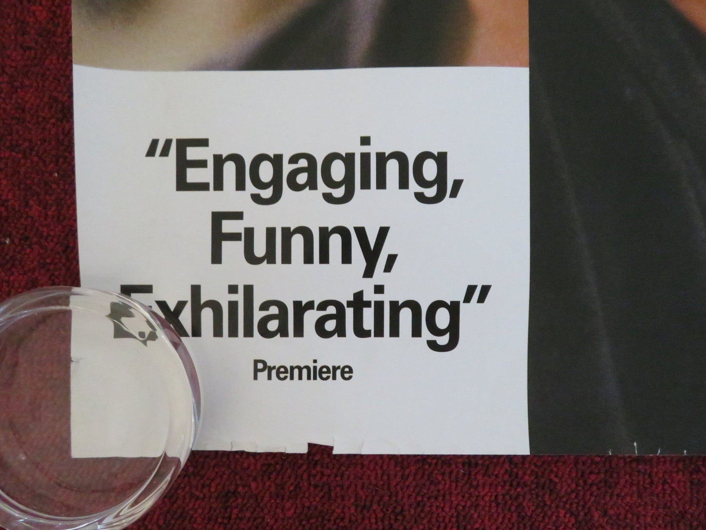 MY NAME IS JOE UK QUAD ROLLED POSTER KEN LOACH PETER MULLAN LOUISE GOODALL 1998 Rendezvous Cinema Movie posters