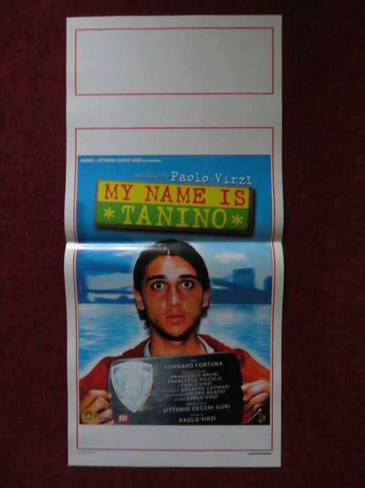 MY NAME IS TANINO ITALIAN LOCANDINA POSTER CORRADO FORTUNA RACHEL MCADAMS 2002 Rendezvous Cinema Movie posters